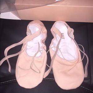 Pink split sole Ballet slippers